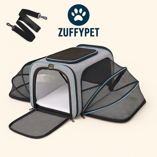 Zuffy’s Expandable Pet Travel Carrier
