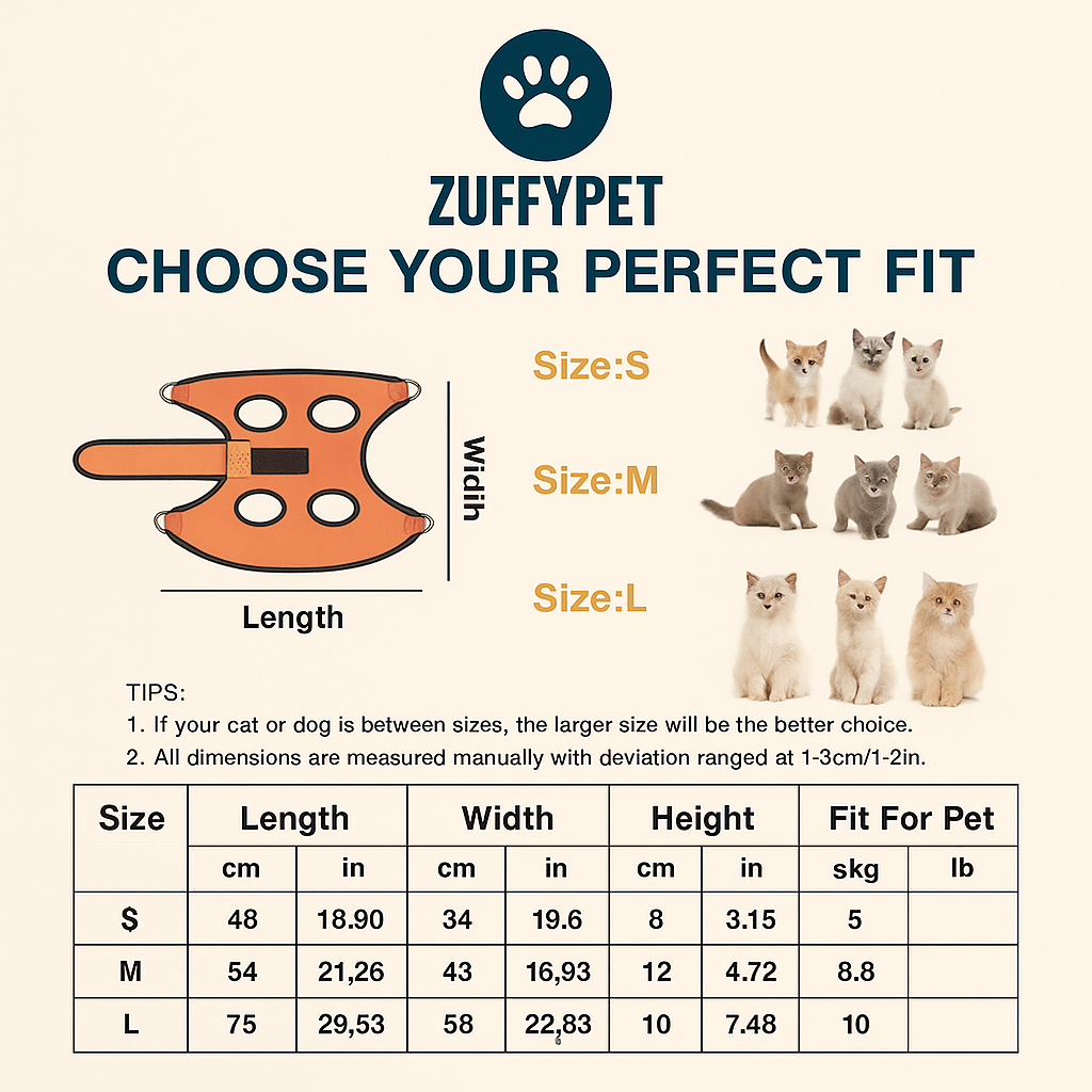 Zuffy's Pet Grooming Hammock