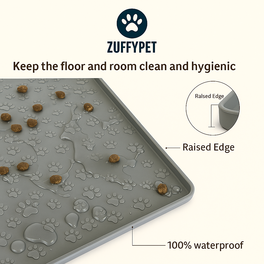 Zuffy's Waterproof Pet Feeding Mat