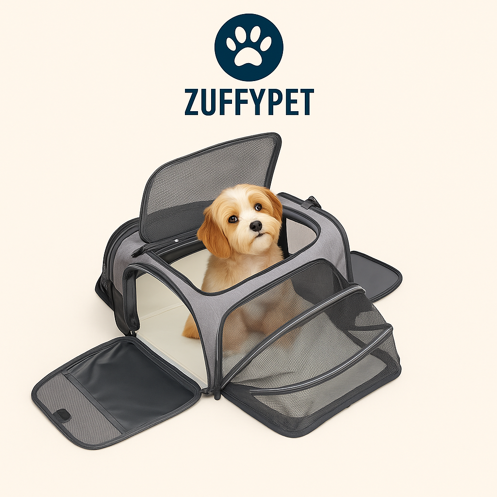 Zuffy’s Expandable Pet Travel Carrier