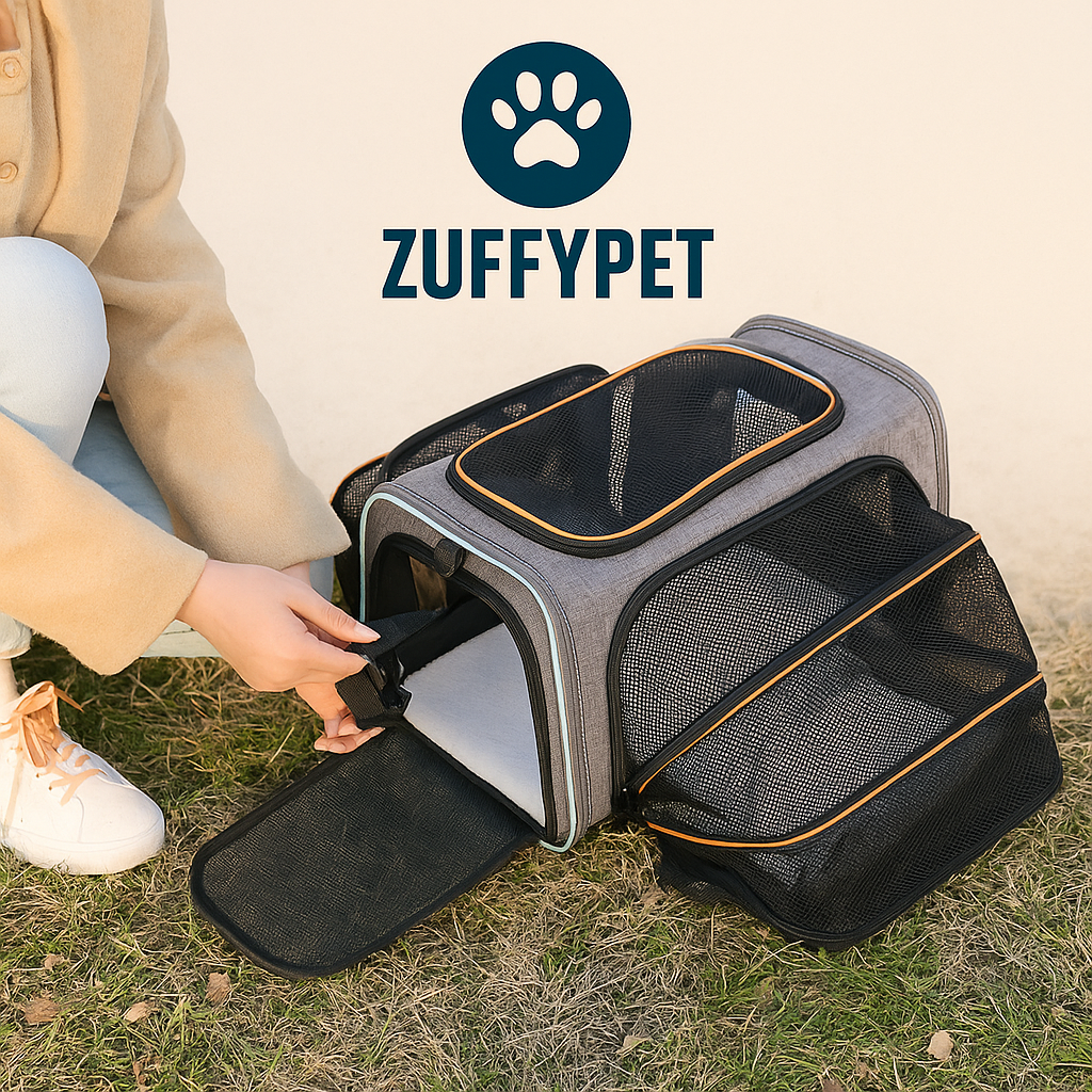 Zuffy’s Expandable Pet Travel Carrier