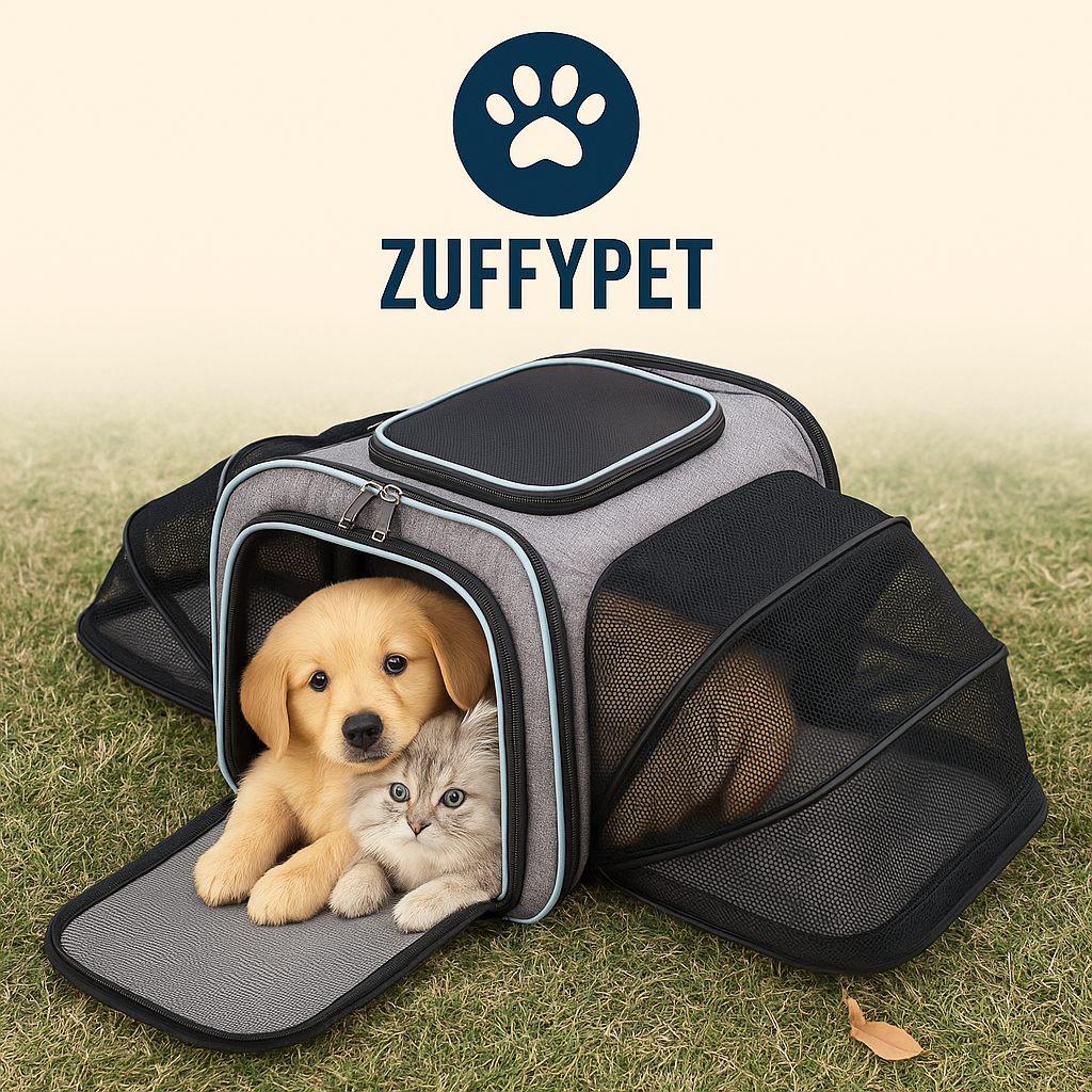 Zuffy’s Expandable Pet Travel Carrier