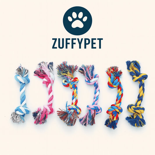 Zuffy's Colorful Rope Dog Toy