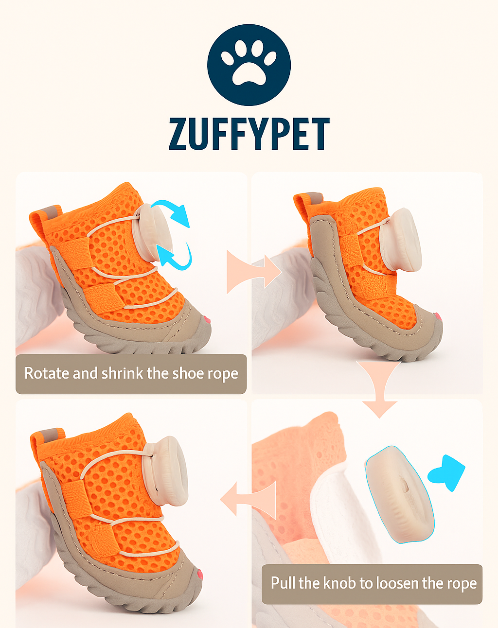 Zuffy's Dog Shoes