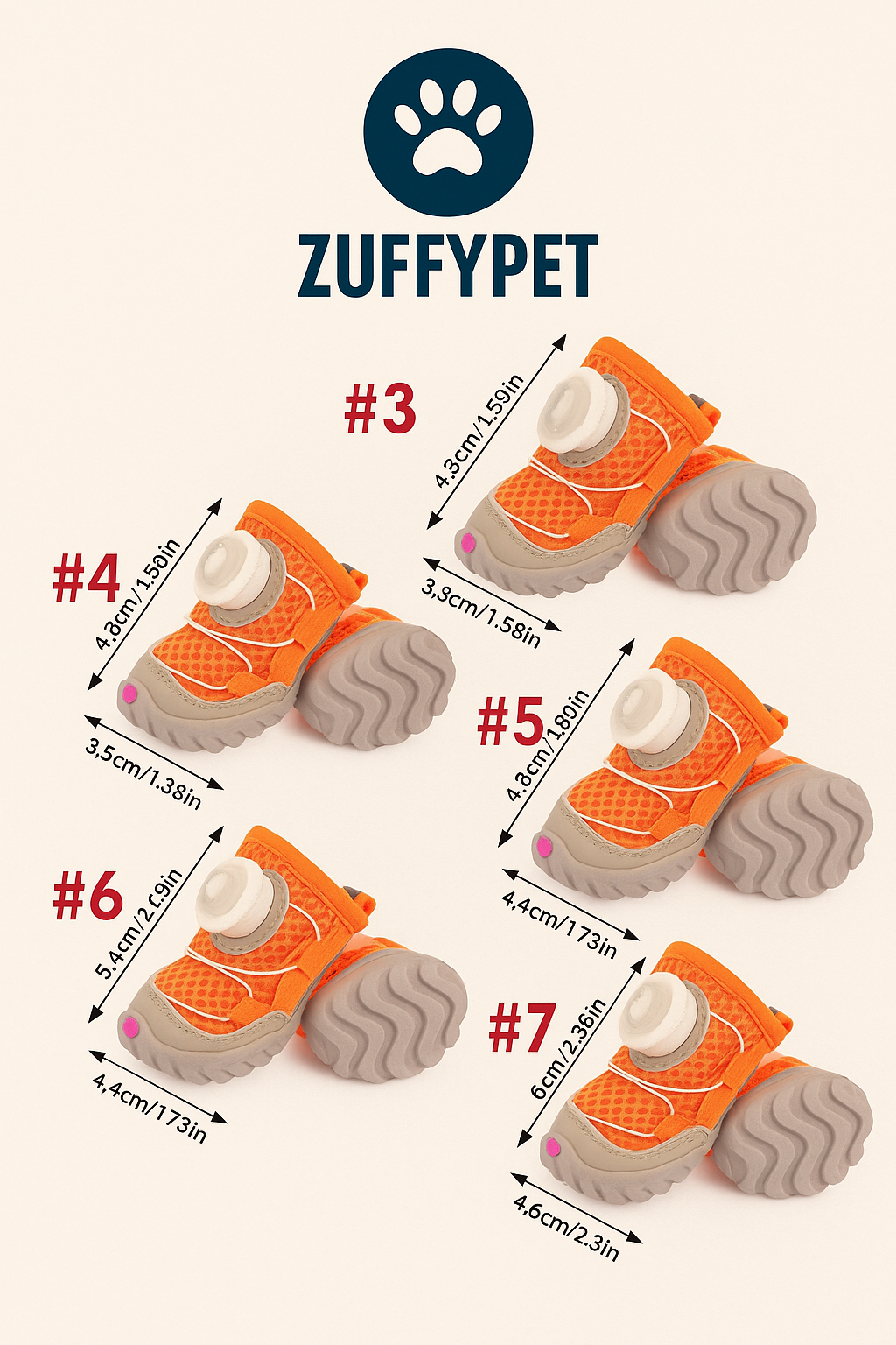 Zuffy's Dog Shoes