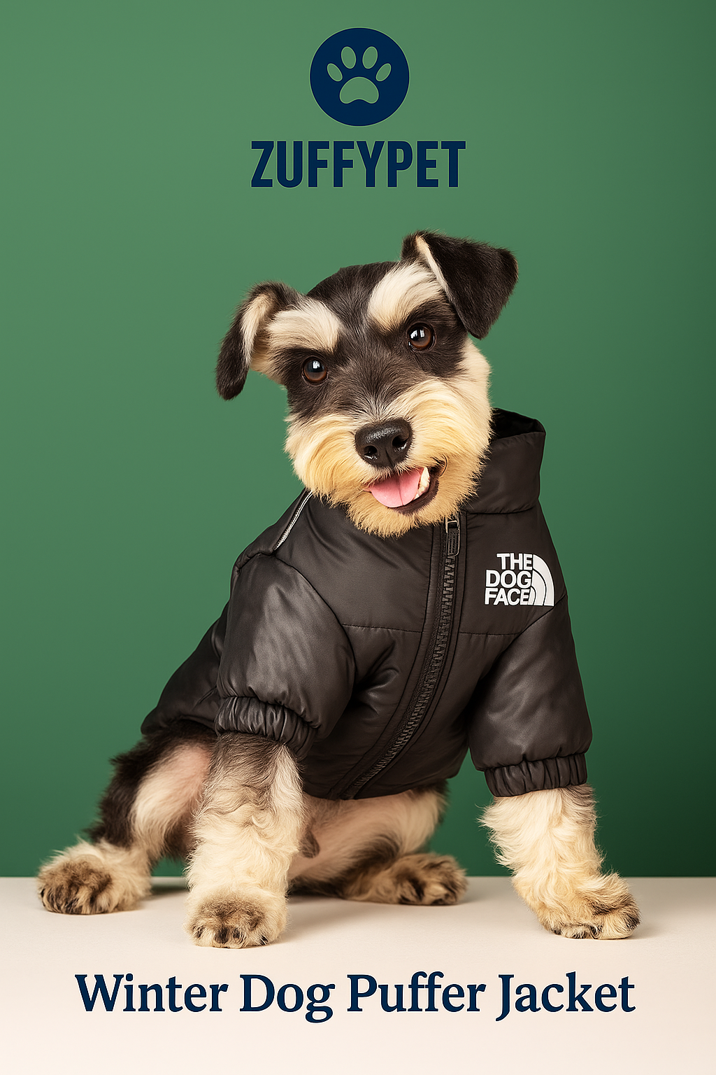 Zuffy's Winter Dog Puffer Jacket