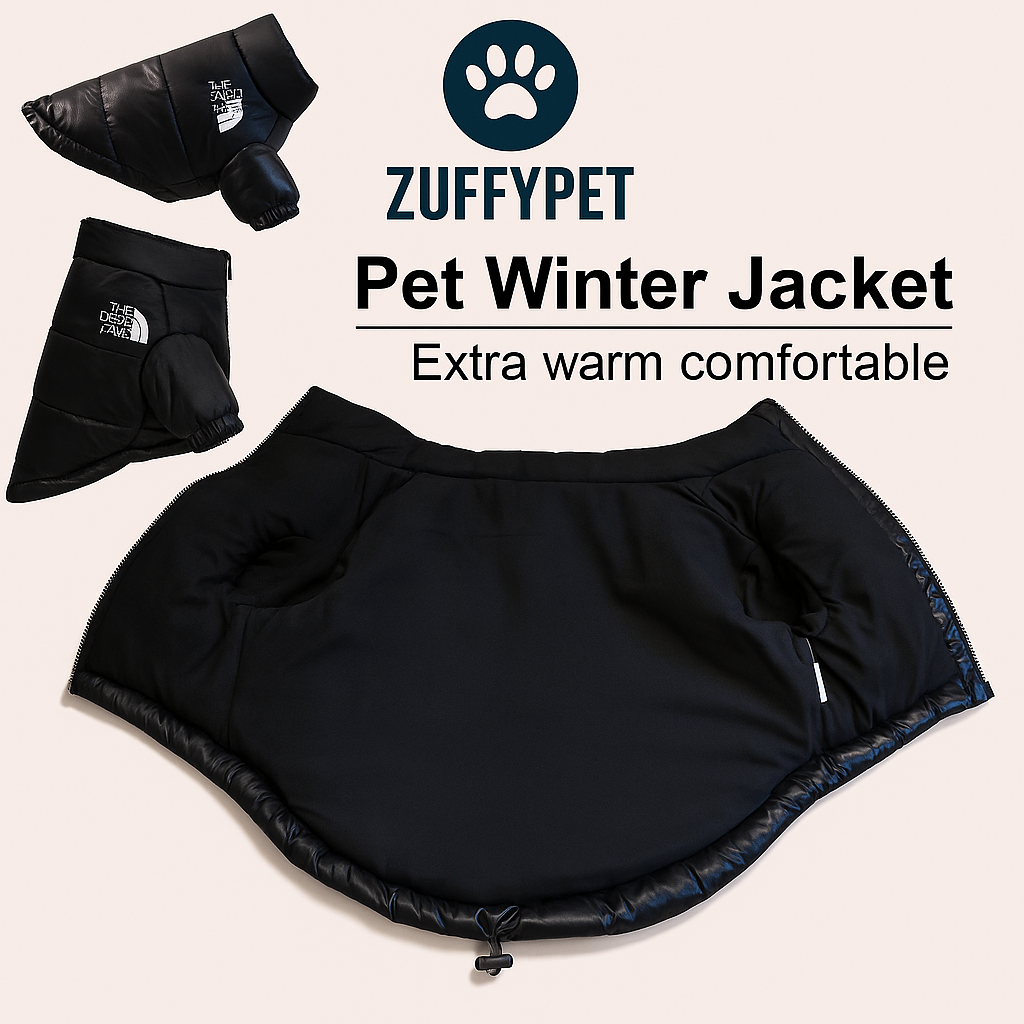 Zuffy's Winter Dog Puffer Jacket