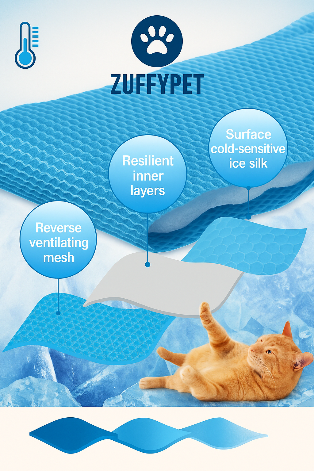 Zuffy's Premium Cooling Mat