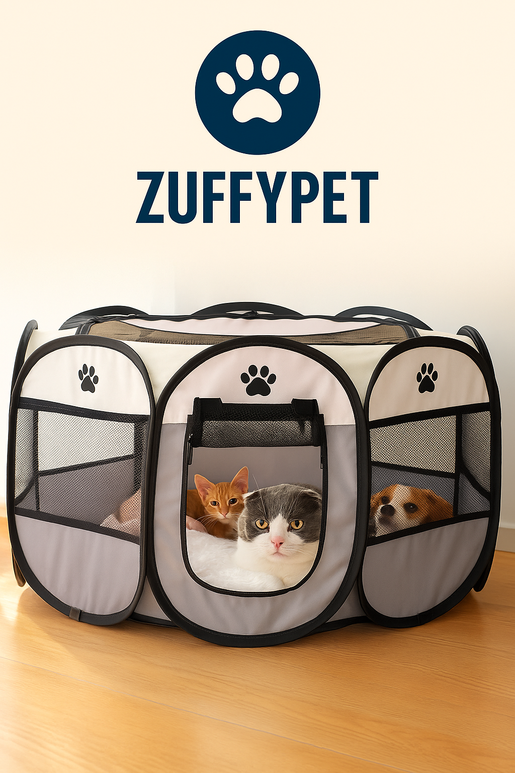 Zuffy's Portable Pet Playpen