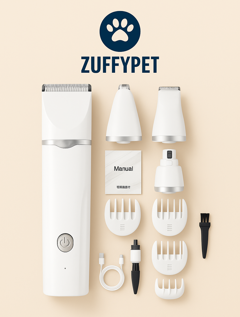Zuffy's 4-in-1 Pet Trimmer