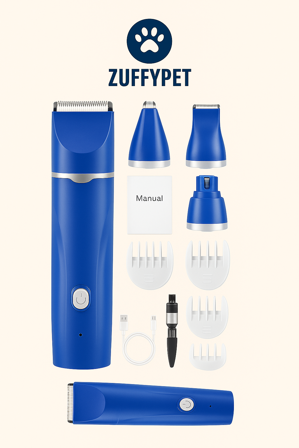 Zuffy's 4-in-1 Pet Trimmer