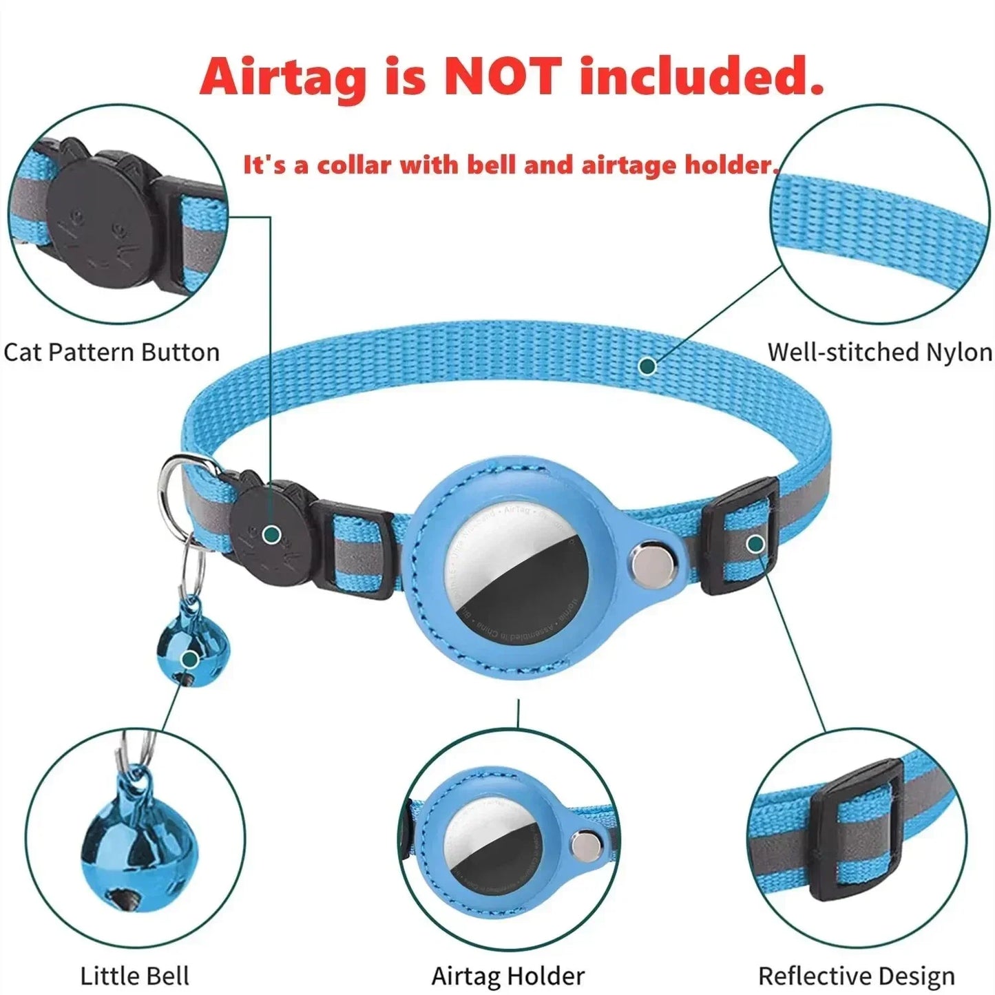 Zuffy’s  AirTag Cat Collar