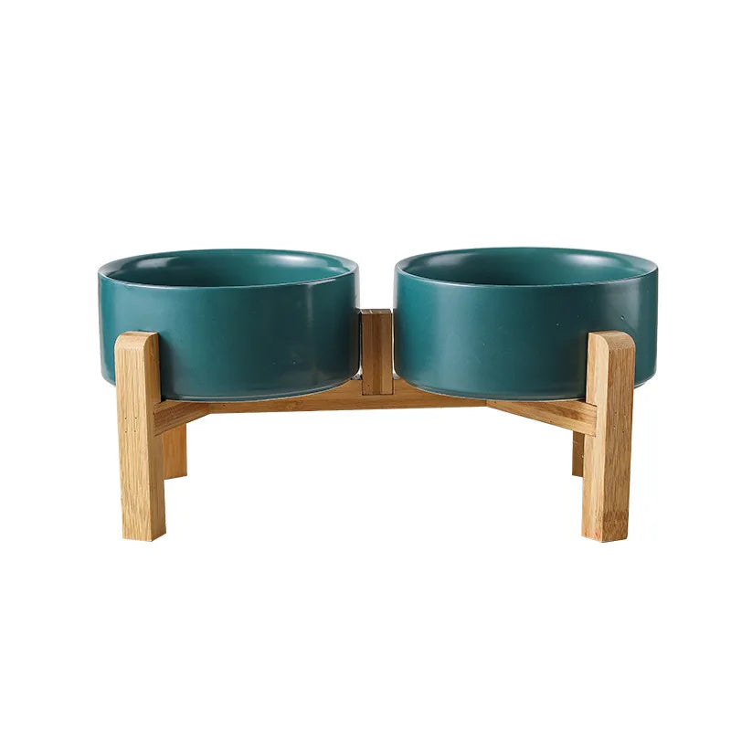 Zuffy's Elevated Ceramic Pet Bowls